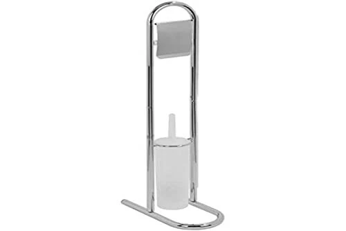 Piantana Portacarta & Scopino "Fixi" Misure Cm 16x30x81h  portacarta igienica - Immagine 1 di 1