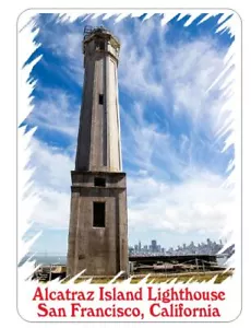 Alcatraz Island Lighthouse Sticker Decal R7256 - Picture 1 of 1