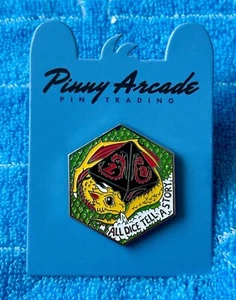 Pinny Arcade PAX Unplugged 2024 D8 Dragon Pin Dice Q Workshop - Picture 1 of 1