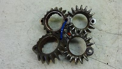 Honda CB350F CB350 1973 cuatro H849-1' juego de bridas abrazaderas de cabezal de escape Foto 1 de 4