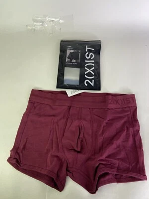 Calzoncillo boxer 2xist Luxe Dream tiro bajo frambuesa dulce de azúcar para hombre talla S Foto 1 de 4
