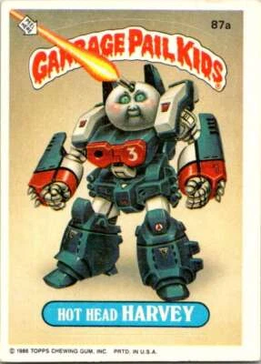1986 Topps Garbage Pail Kids Series 3 #87b Roy Bot V72764 - Image 1 of 2