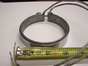Temtron Band Heater M-27752 200 Watt 240 Volt for 3" OD Pipe 200W 240V 3" X 3/4" - Picture 1 of 2