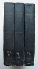 HISTORY OF THE GEORGE WASHINGTON BICENTENNIAL CELEBRATION 3 Volumes HC 1932 - XX