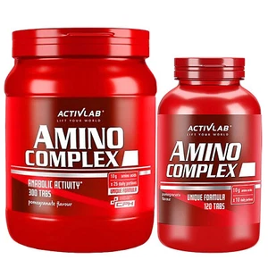 AMINO COMPLEX - 120-300 Tabs- BCAA Essentielle Aminosäuren Muskelwachstum Pillen - Picture 1 of 8