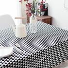 Home Decoration Textile Rural Square Tablecloths Rectangular Dinner Table