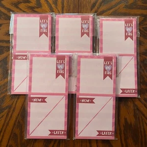 5 blocs de notas magnéticos para hacer lista papel 80 hojas de notas en 3 imanes - Imagen 1 de 4