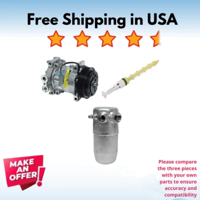 Kit Compressor A/C Fit Chevrolet Tahoe 1996-2000, GMC C1500 Suburban 1996-1999 - Image 1 of 4