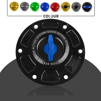 Keyless Fuel Gas Tank Cap Cover For Aprilia RSV4 RR RF 1100 Factory RSV 1000 R - Image 1 of 4