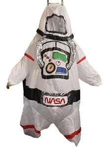 Syncfuns Full Body Adult Size NASA Astronaut Inflatable Costume w/ Light 5’5” - Picture 1 of 9