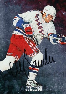 1998-99 Be A Player Auto #93 Ulf Samuelsson