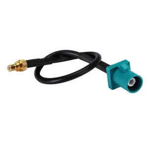Fakra male plug Z to SMB jack male pin RF pigtail cable RG174 for Neutral Coding - Picture 1 of 3