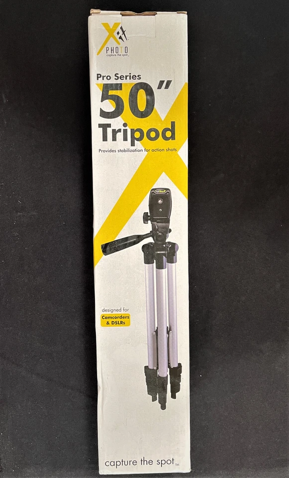 XIT XT50TRS 50-inch Pro Series Tripod Silver
