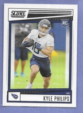 KYLE PHILIPS 2022 SCORE ROOKIE CARD