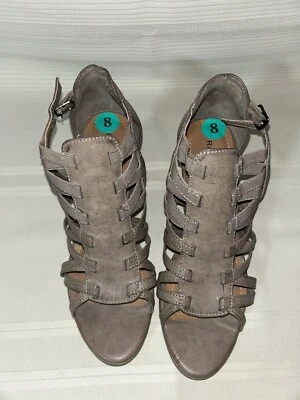 Tacones Rampage Veeper marrón cuña talla 8 para mujer nuevos con etiquetas Foto 1 de 4