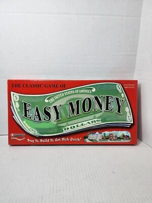 Easy Money Board Game, Buy It Build it Get Rich, Complete, Very Good Cond - Image 1 of 4
