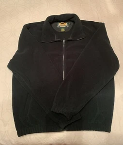Cabelas Fleece Jacket Womens M Medium Full Zip Pockets Outdoors Green - Picture 1 of 2