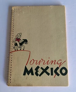 1939 Touring Mexico w/ Color Lithographed Picture Maps ~ Early Mexico Tour Guide - Picture 1 of 7