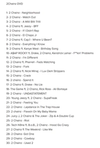 2 Chainz MUSIC VIDEO Collection DVD ft. Feds Watching, Spend It, Birthday Song + - Bild 1 von 3