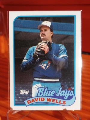 Tarjeta de béisbol 1989 Topps "Error Card" David Wells #567 Foto 1 de 3