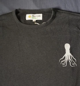 Suéter Mollusk Octo Crew para Hombres Grande Pullover de Cáñamo San Francisco Ocean Beach - Imagen 1 de 12