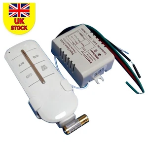 4 Way Light Lamp Digital Wireless Remote Controller Switch ON/OFF 110-240V New A - Picture 1 of 4