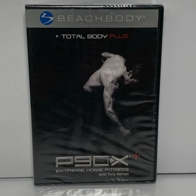 P90X + BeachBody Total Body Plus Extreme Fitness (DVD, 2009) NEW Factory SEALED - Image 1 of 4
