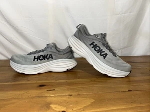 Hoka One One Bondi 8 1127953-SHMS Mens Size 11.5 /2E Wide  Shark Gray Sneakers - Picture 1 of 8