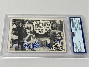 Tina Louise Signed 1965 GILLIGAN'S ISLAND CARD #8  TOPPS PSA DNA Authenticated - Picture 1 of 3