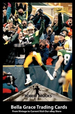 1996 Pinnacle Robert Brooks #2 Green Bay Packers NFL Football - Image 1 of 2