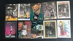David Robinson 10 Card Lot - Spurs HOF - Picture 1 of 2
