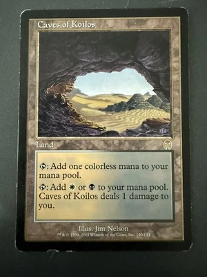 Caves of Koilos #140 Apocalypse Magic MTG Vintage - MP - Image 1 of 2