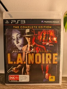 LA Noire PS3 PAL Rockstar Detective Crime Thriller Very Good Condition CIB - Bild 1 von 7