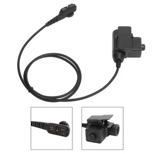 U94 Ptt Headset Cable Plug Adapter Fit For Hytera Hyt Pd702 Pd700 Pd700G Pd7 SPC - Zdjęcie 1 z 12