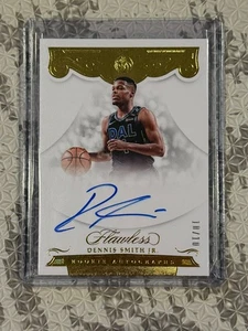 2017 Flawless Rookie Autographs Dennis Smith Jr. #RA-DS Gold /10 (AU, RC) - Picture 1 of 2