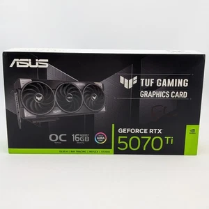 ASUS NVIDIA OC Graphics Card Geforce RTX 5070 Ti 16GB GDDR7 (90YV0MD0-MVAA00) - Picture 1 of 10
