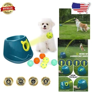 Portable Dog Ball Launcher with Dual Power - Perfect for Indoor & Outdoor Fun - Picture 1 of 8