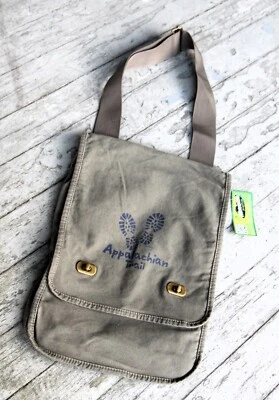 Appalachian Trail «Boot Track» состаренный холст поле рюкзак наплечная сумка - Изображение 1 из 4