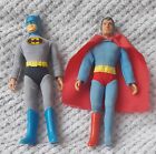 Mego vintage Batman and Superman figures. FREE UK postage.