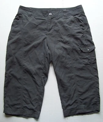 Calça cropped feminina COLUMBIA verde náilon tamanho 10 - Imagem 1 de 3