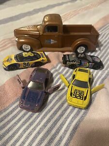Racing Champions Vintage Toy Cars (x5), Diecast Cars, Lot Of 5