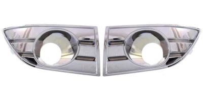 NEW Front Bumper Fog Light Lamp Bezel Cover Chrome Set for 2008-2009 Ford Taurus - Image 1 of 4