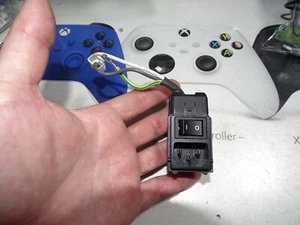 Interruptor de alimentación, enchufe y cable negro Sony PS3 CECH-E01 PHAT SOLO -bueno probado - leer - Imagen 1 de 8