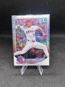 2025 Bowman Chrome Mojo Refractor Caden Dana RC Los Angeles Angels - Picture 1 of 2