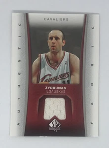 2006-07 SP Authentic Fabrics Basketball Card #ZI Zydrunas Ilgauskas Jersey - Picture 1 of 2