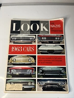 1962 Look Magazine October 23 Full Color 1963 Car Preview Coach Duffy Daugherty - Image 1 of 4