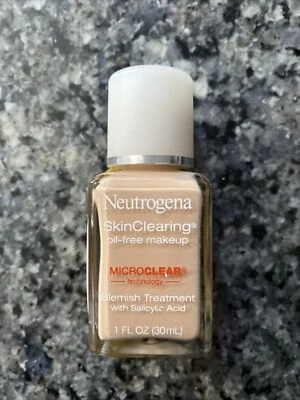 Neutrogena SkinClearing Liquid Makeup, Classic Ivory 10, 1 fl oz - Image 1 of 2