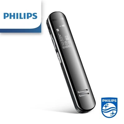 PHILIPS VTR5210 PCM lossless Voice recorder DNR audio recorder 16GB dictaphone - Image 1 of 4