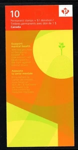 BOOKLET BK434, B16,  MENTAL HEALTH, PANE OF 10 - Picture 1 of 1