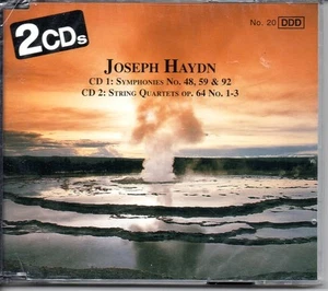 JOSEPH HAYDN SYMPHONY #48/59/92 & STRING QUARTET OP 64 1-3 2-CD SET - NEW SEALED - Picture 1 of 2